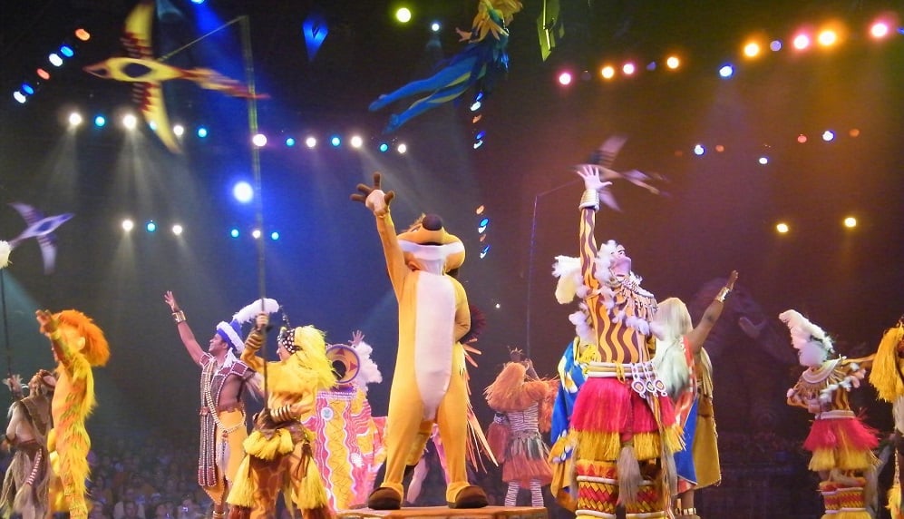 Musical do Rei Leão no Animal Kingdom em Orlando