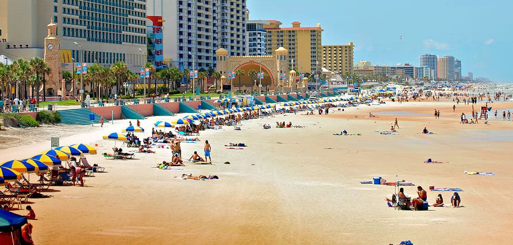 Daytona Beach na Flórida: Praia e diversão