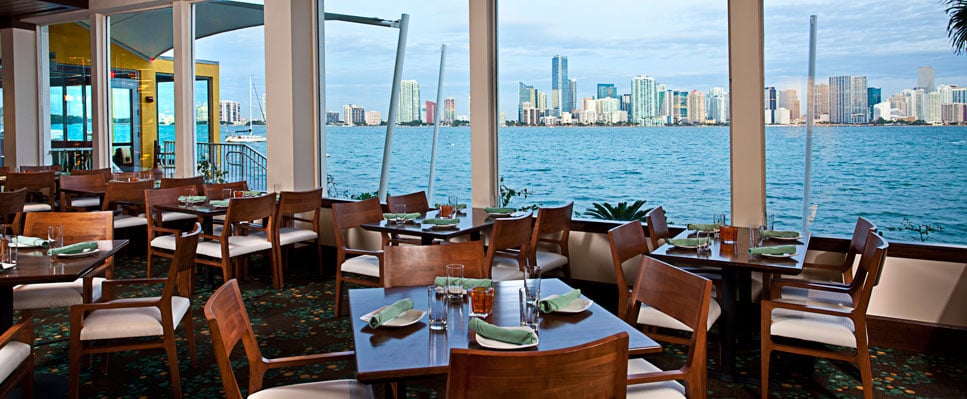 Restaurante Rusty Pelican em Miami