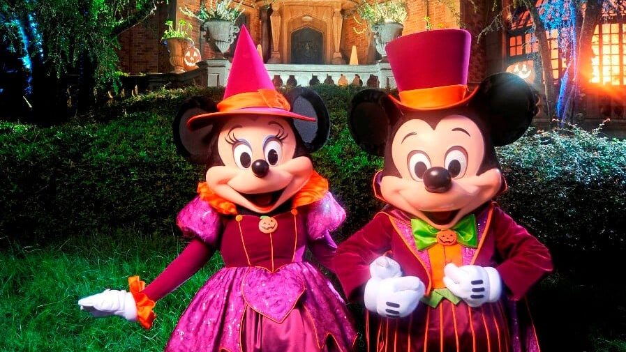 Festa de Halloween no parque Disney Magic Kingdom em Orlando