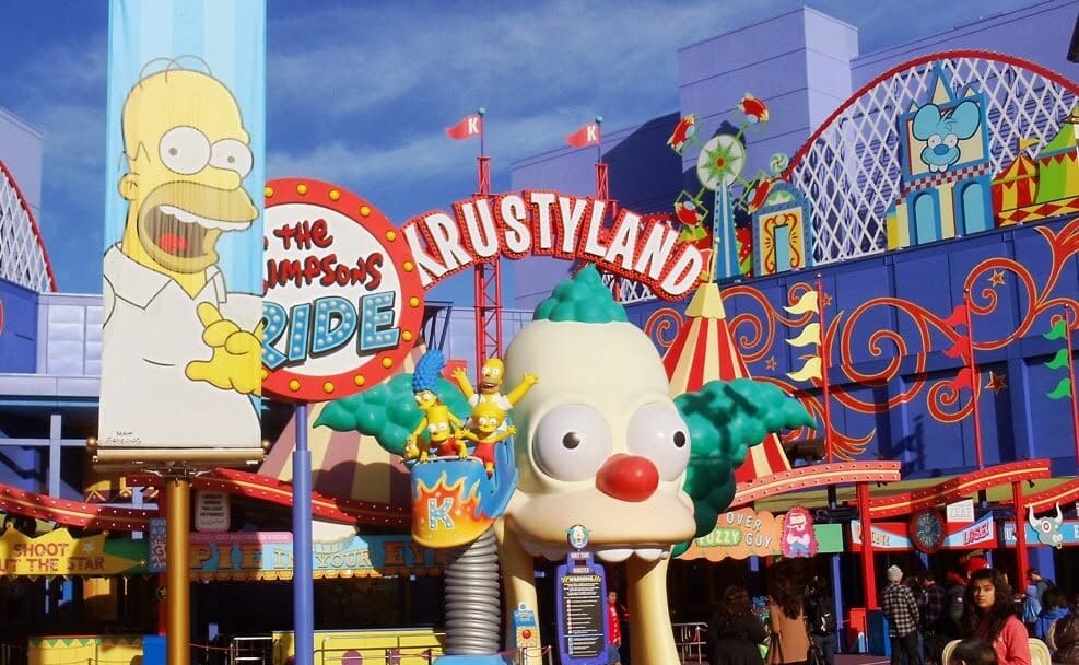 Parque Universal Simpsons