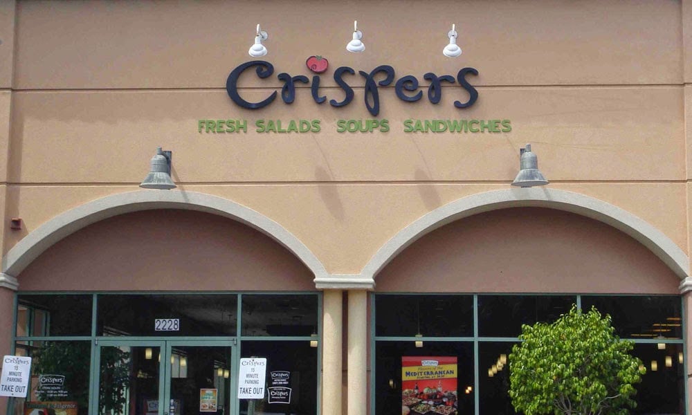 Restaurante natural Crispers em Orlando