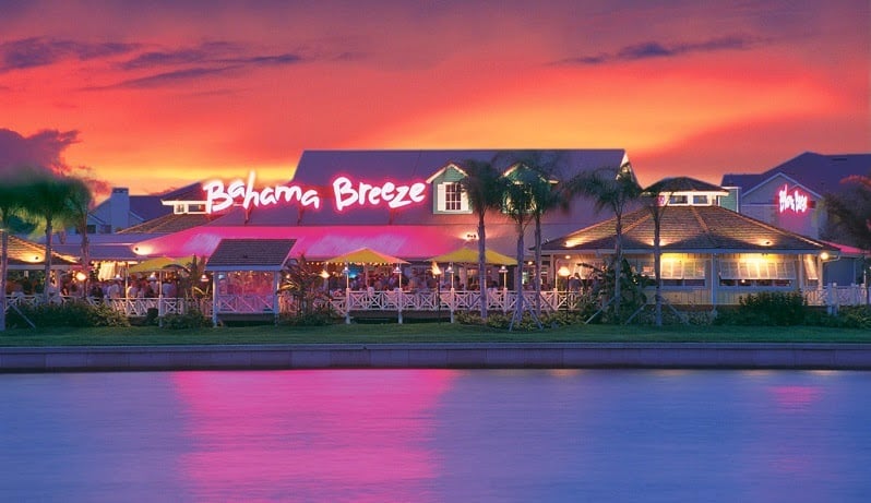 Restaurante Bahama Breeze em Orlando
