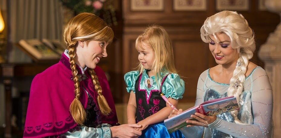 Onde encontrar as princesas Anna e Elsa Orlando