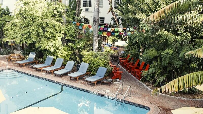 Jardim do Freehand Miami Hostel