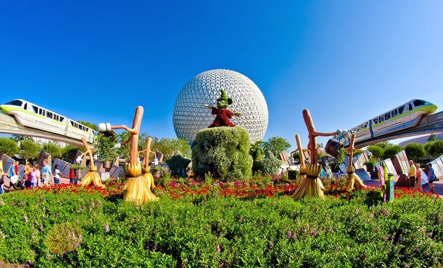 Parque Epcot Center Disney em Orlando