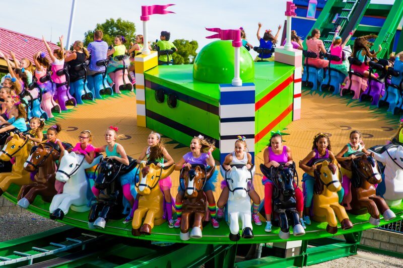 Brinquedo Mia’s Riding Adventure do Legoland Orlando