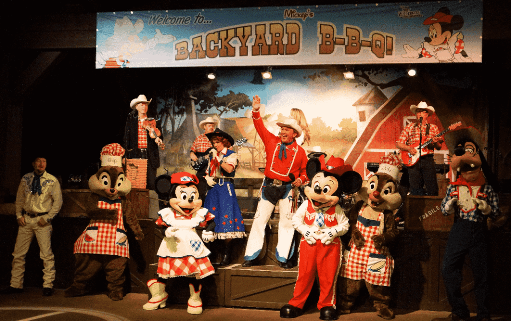 Show do Churrasco Mickey's BBQ na Disney em Orlando
