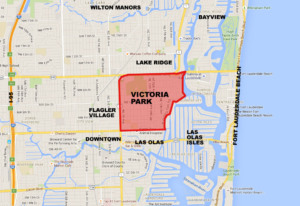 Onde ficar em Fort Lauderdale: mapa