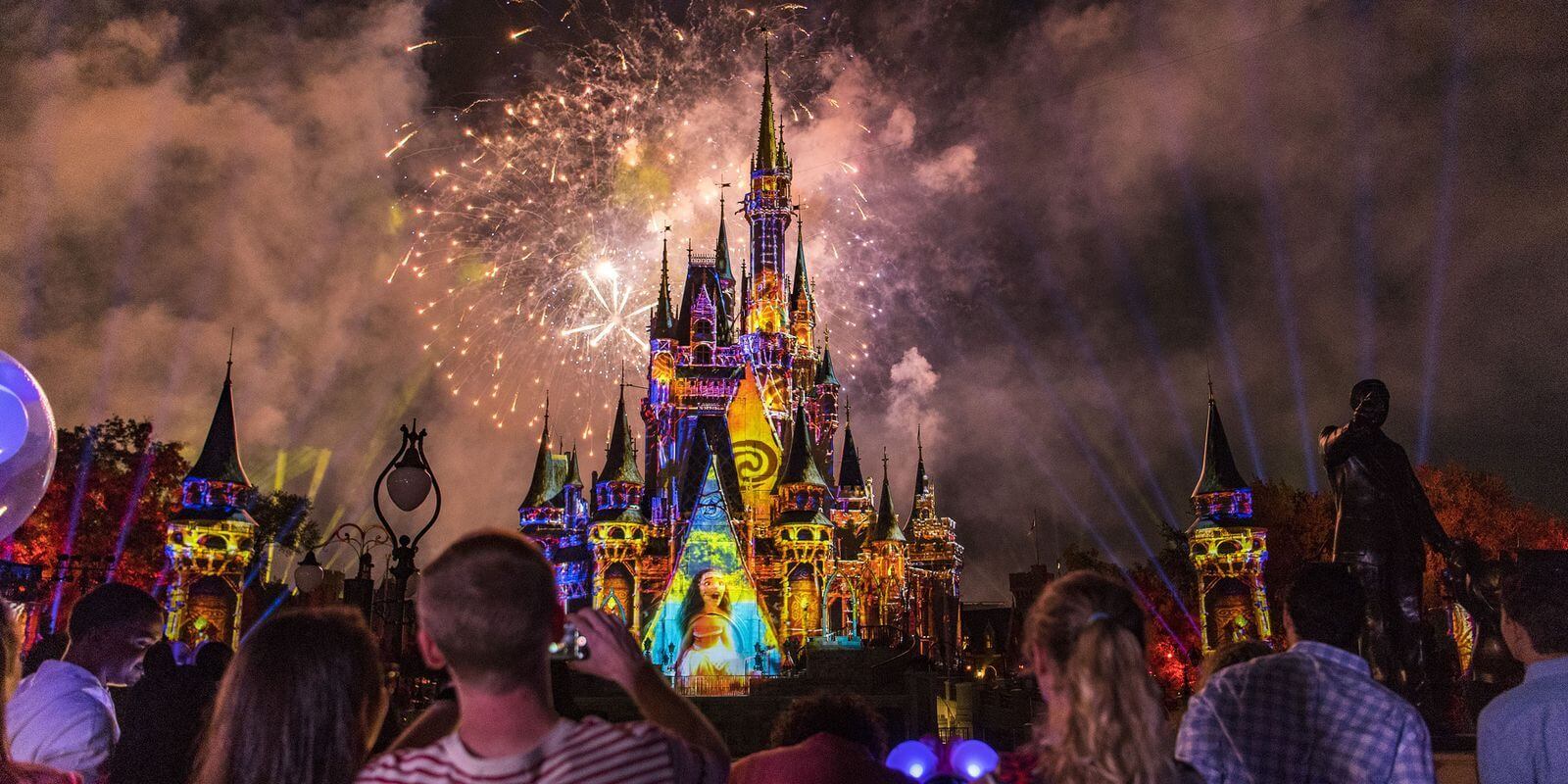 Show de fogos Disney Happily Ever After no Magic Kingdom em Orlando