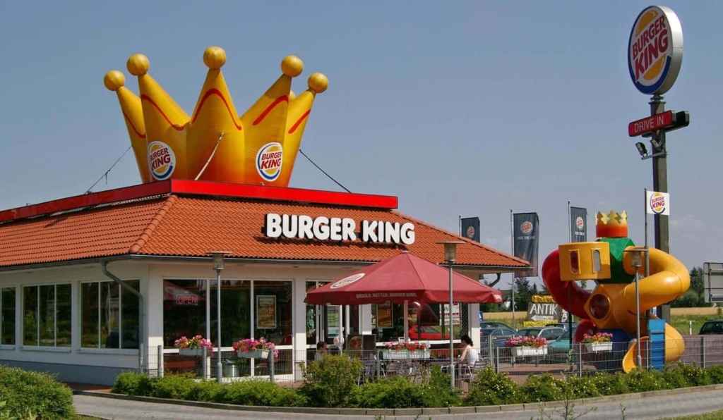 Lanchonete fast food Burger King Miami Orlando