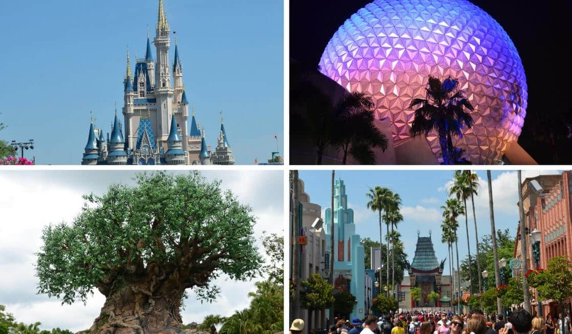 Os quatro parques da Disney em Orlando
