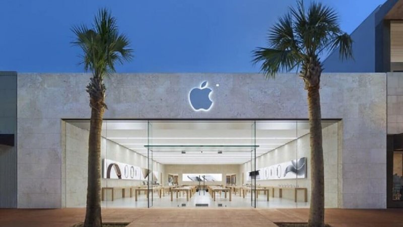 Lojas Apple em Miami e Orlando