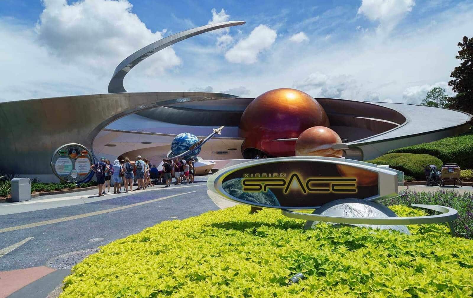 Atração Mission: Space em Orlando