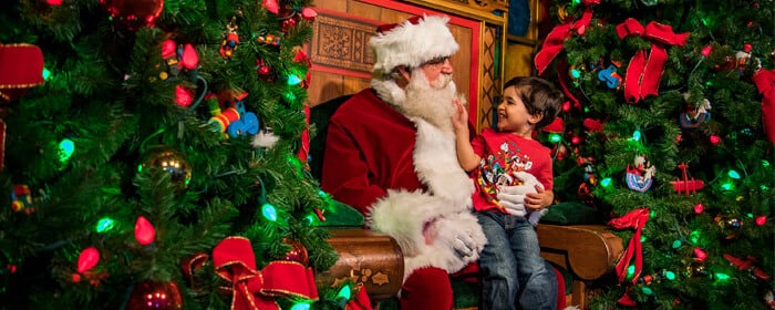 Como encontrar o Papai Noel na Disney em Orlando