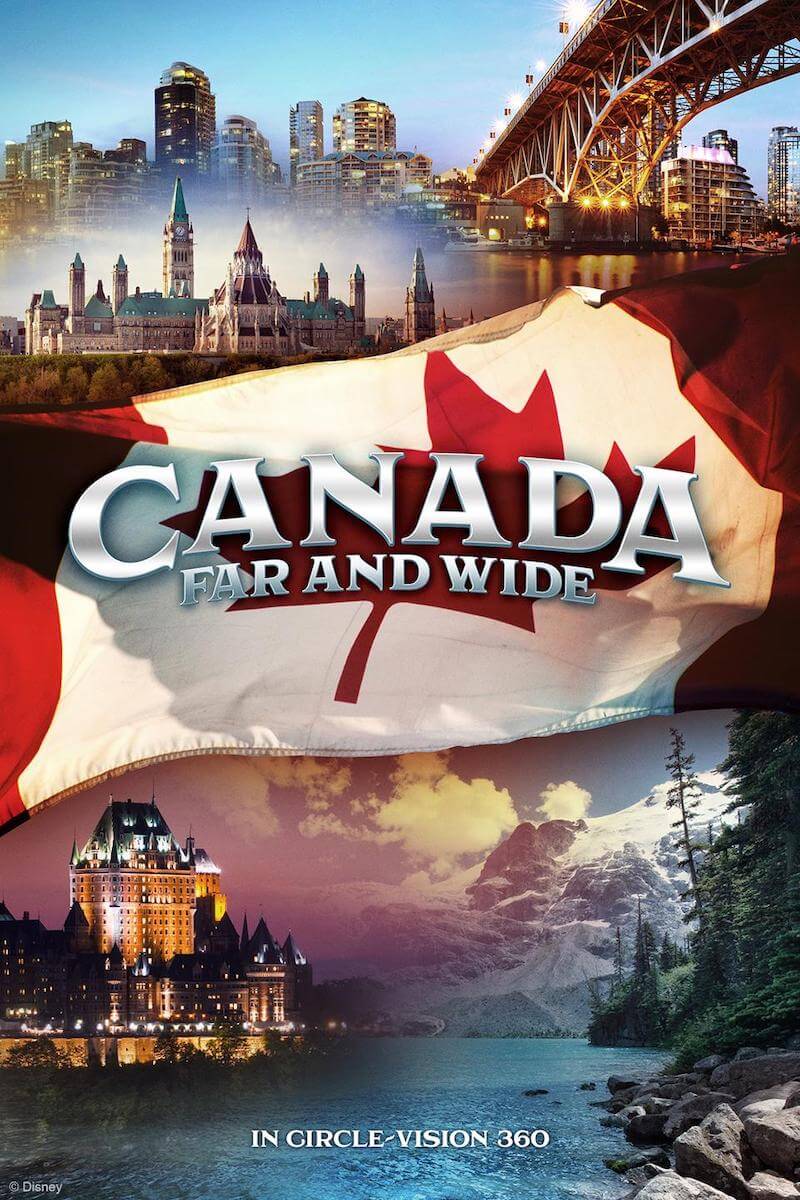 Filme Canada Far and Wide no Epcot da Disney Orlando