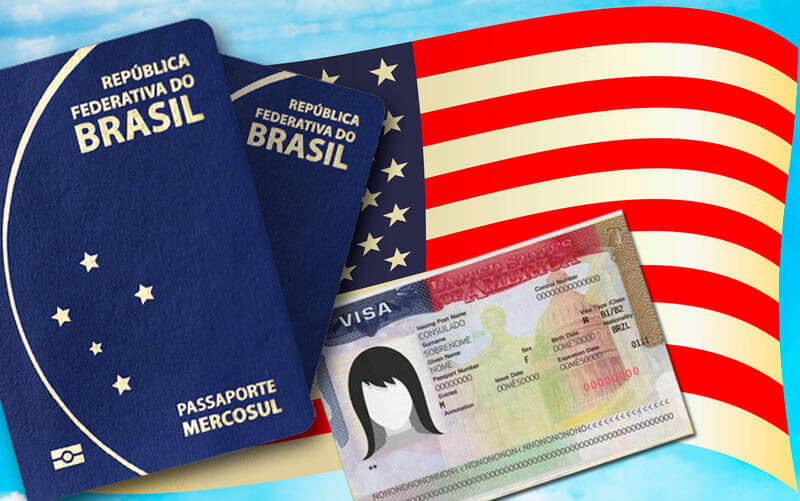 Passaportes e visto para os EUA